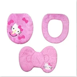 Sanrio Hello Kitty Toilet Seat Cushion 3-Piece Set - Image 15