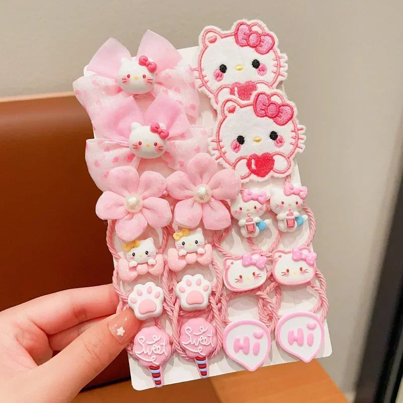 18pcs Sanrio Hello Kitty Hair Ties - Image 6