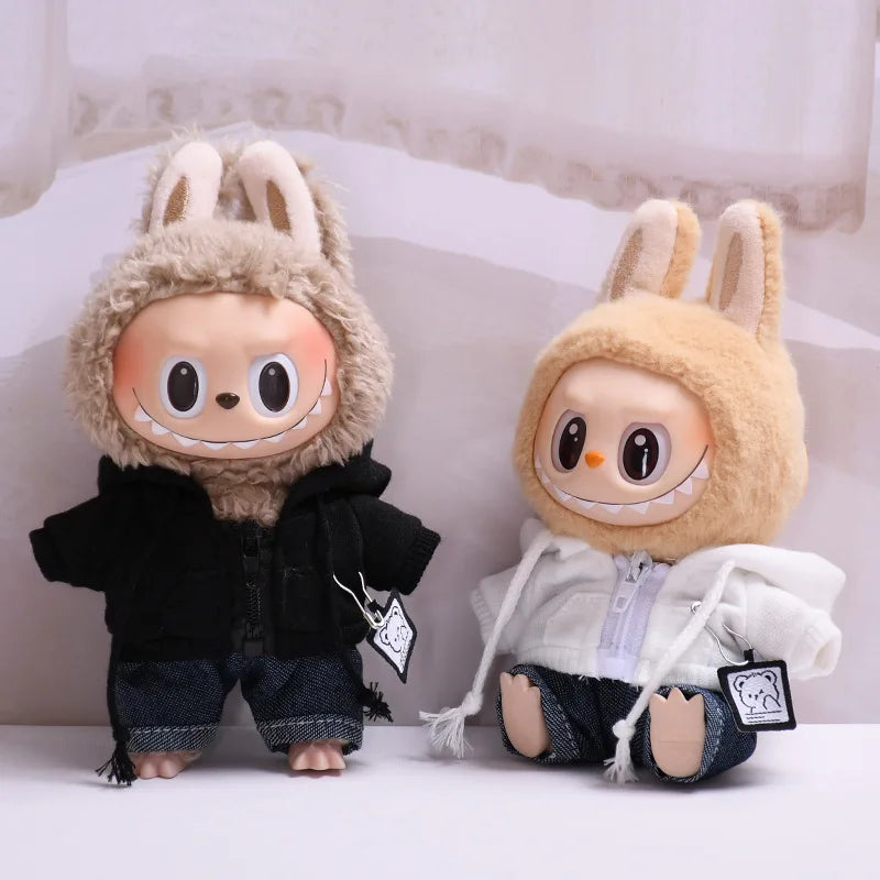 17cm Labubu Plush Doll Clothes - Image 6