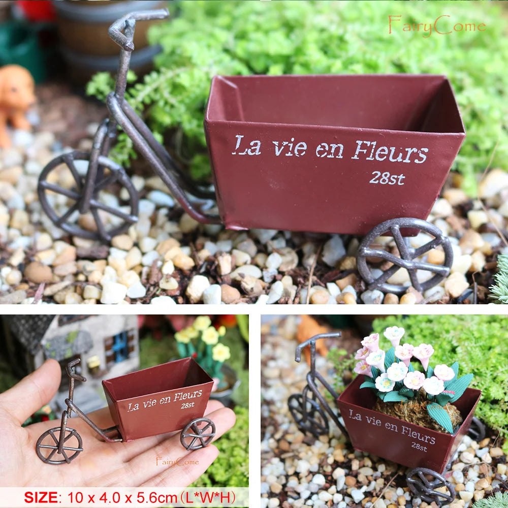 Miniature Fairy Garden Metal Table & Chairs Set - Image 38