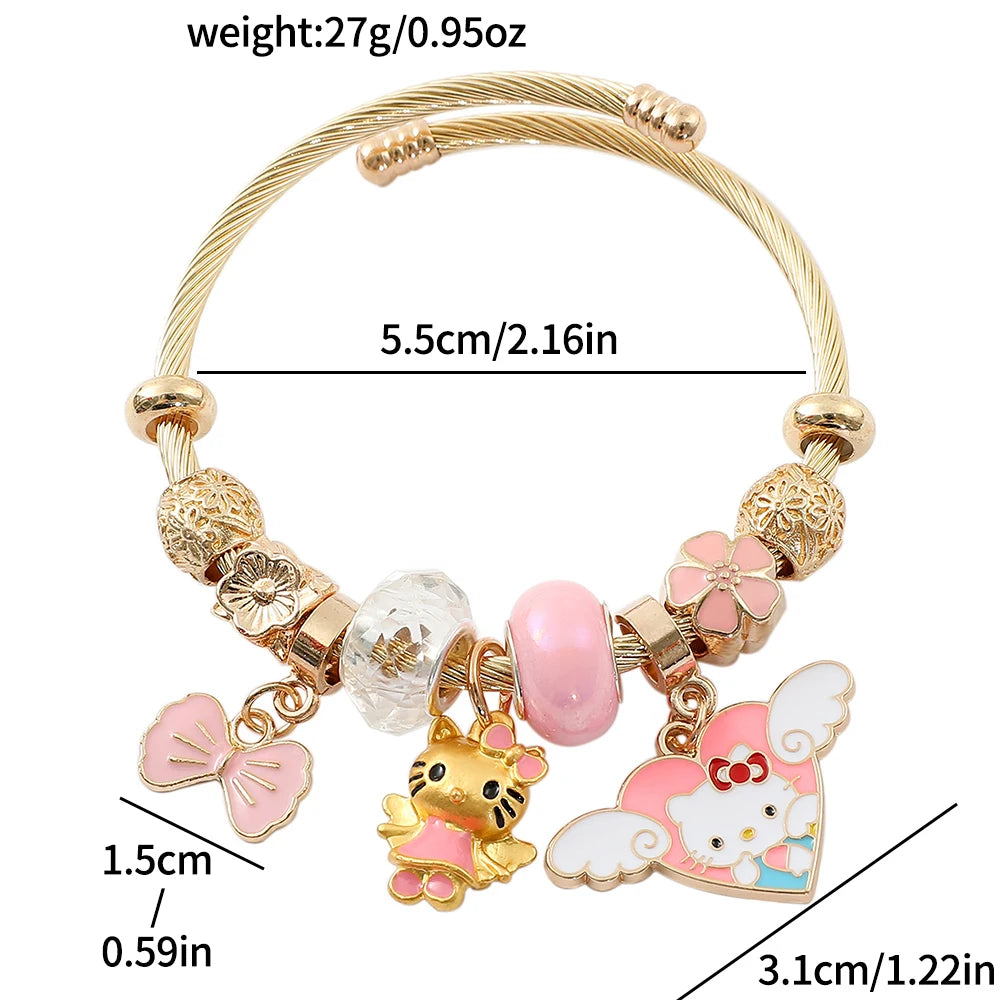 Sanrio Angel Hello Kitty Charm Bracelets - Image 2