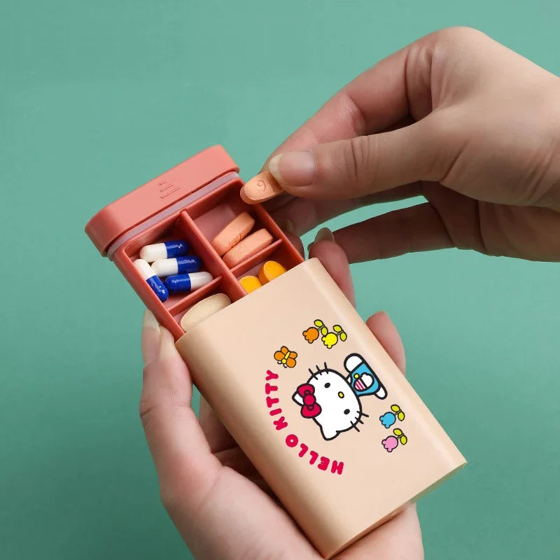 Sanrio Hello Kitty Cartoon Pill Box - Image 3