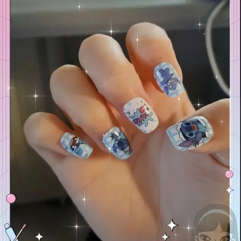 Disney Stitch Fake Nails - Image 3