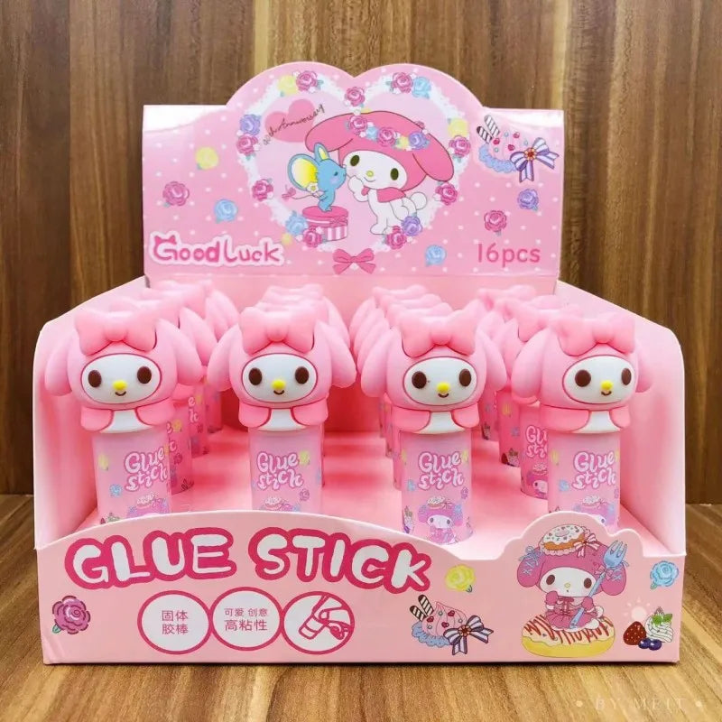 Hello Kitty, My Melody & Kuromi Silicone Cartoon Glue Stick - Image 4
