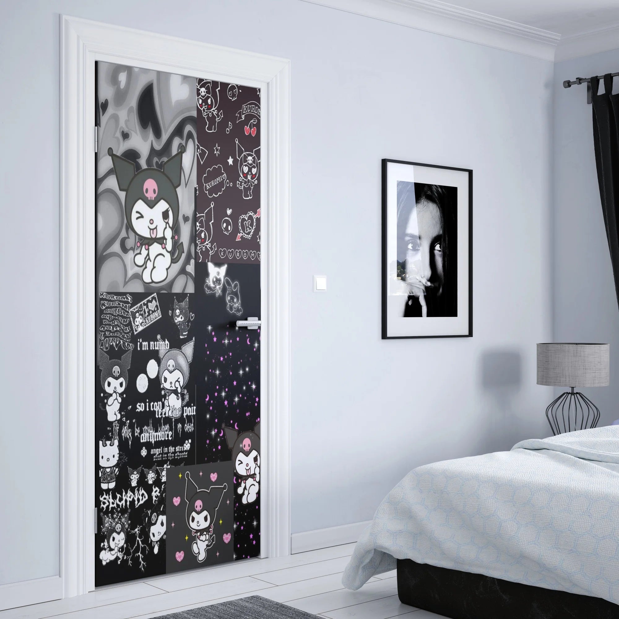 Kawaii Sanrio Anime Wall Sticker - Image 26