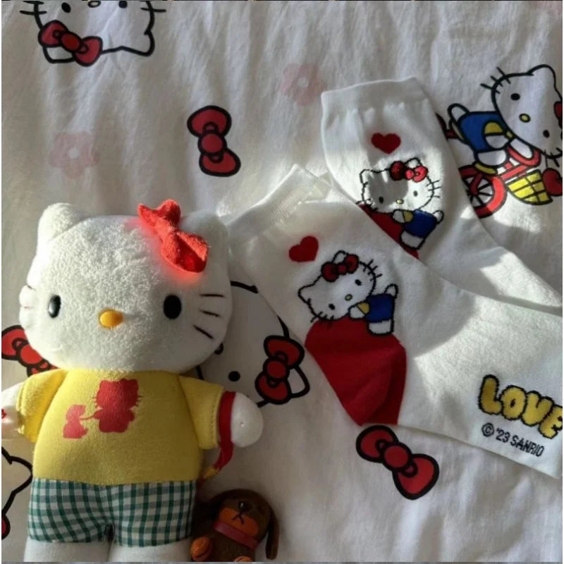 Sanrio Cute Cotton Mid-Calf Socks - Image 6
