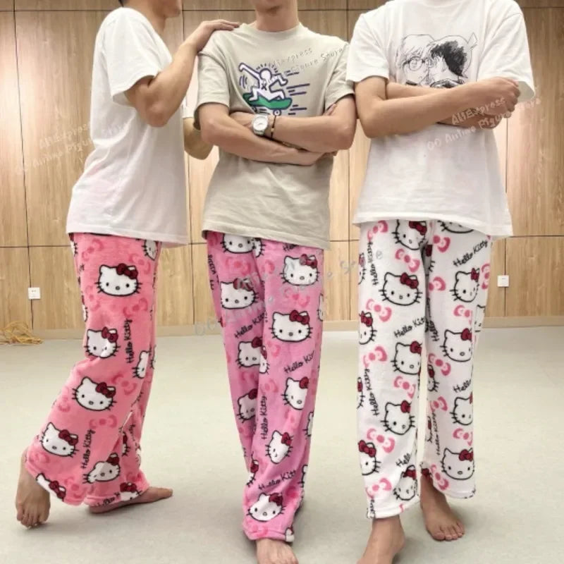 2025 Sanrio Hello Kitty Halloween Flannel Pajama Trousers