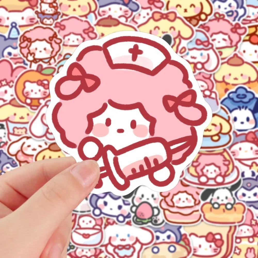 100pcs Sanrio Stickers - Image 4