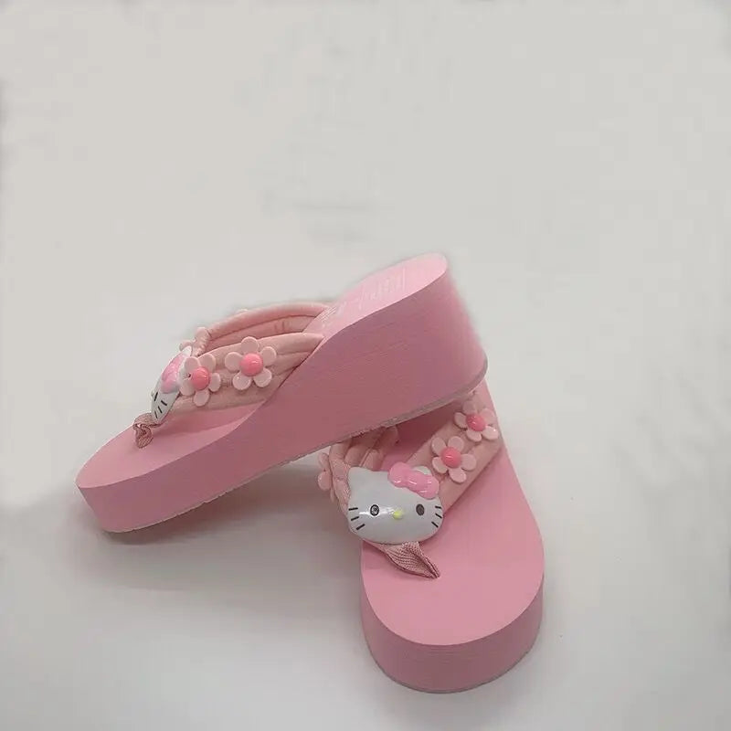 Sanrio Hello Kitty & Melody Trend Flip Flops - Image 3