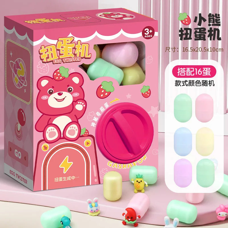 6/12/16pcs Children's DIY Egg Twisting Machine Blind Box Toy - Image 13