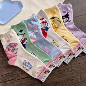 Sanrio Cute Cotton Socks