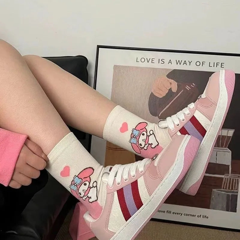 Sanrio Cute Cotton Mid-Calf Socks - Image 4