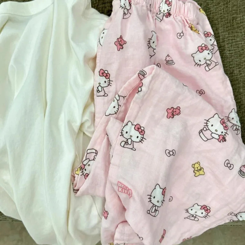 Sanrio Hello Kitty Pure Cotton Pajama Pants - Image 2