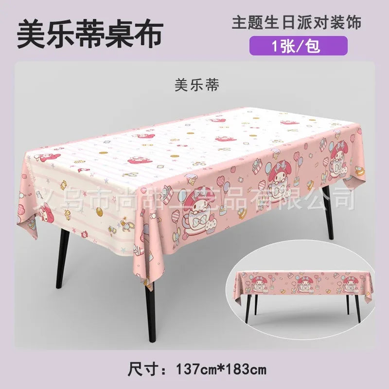 Sanrio Melody & Kuromi Birthday Party Decoration Set - Image 8