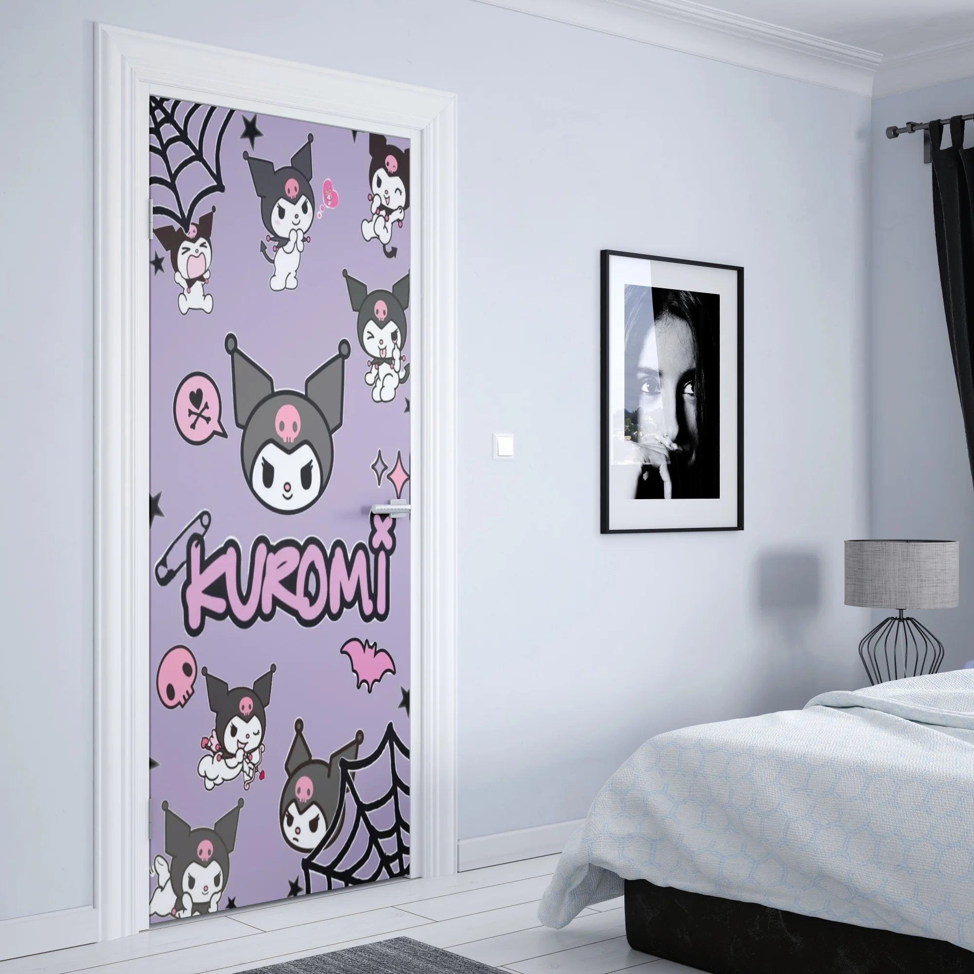 Kawaii Sanrio Anime Wall Sticker - Image 8