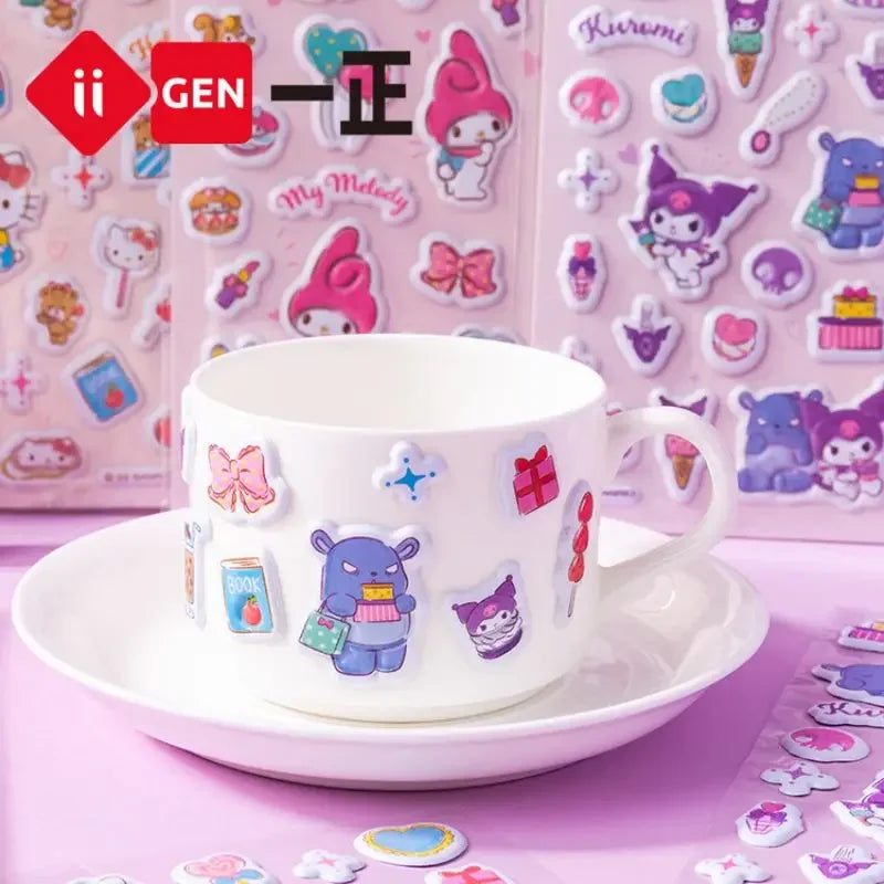 Iigen 2pcs/set Sanrio Sticker - Image 3