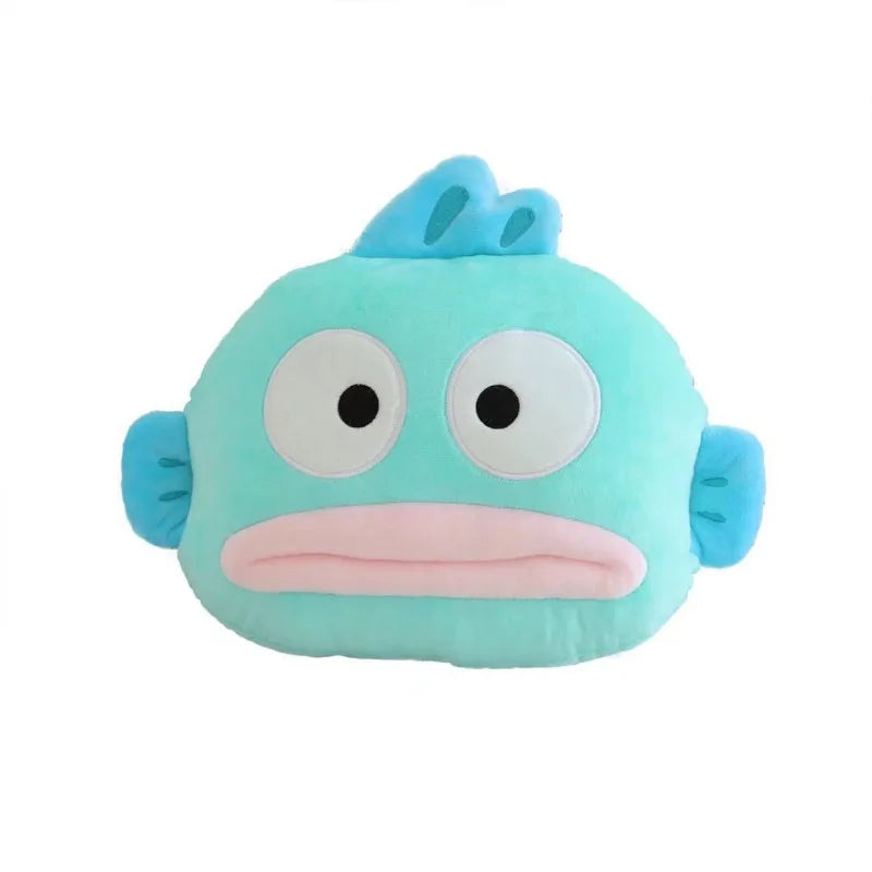 Sanrio Kawaii Hangyodon Car Headrest & Seat Belt Cover Set - Image 6