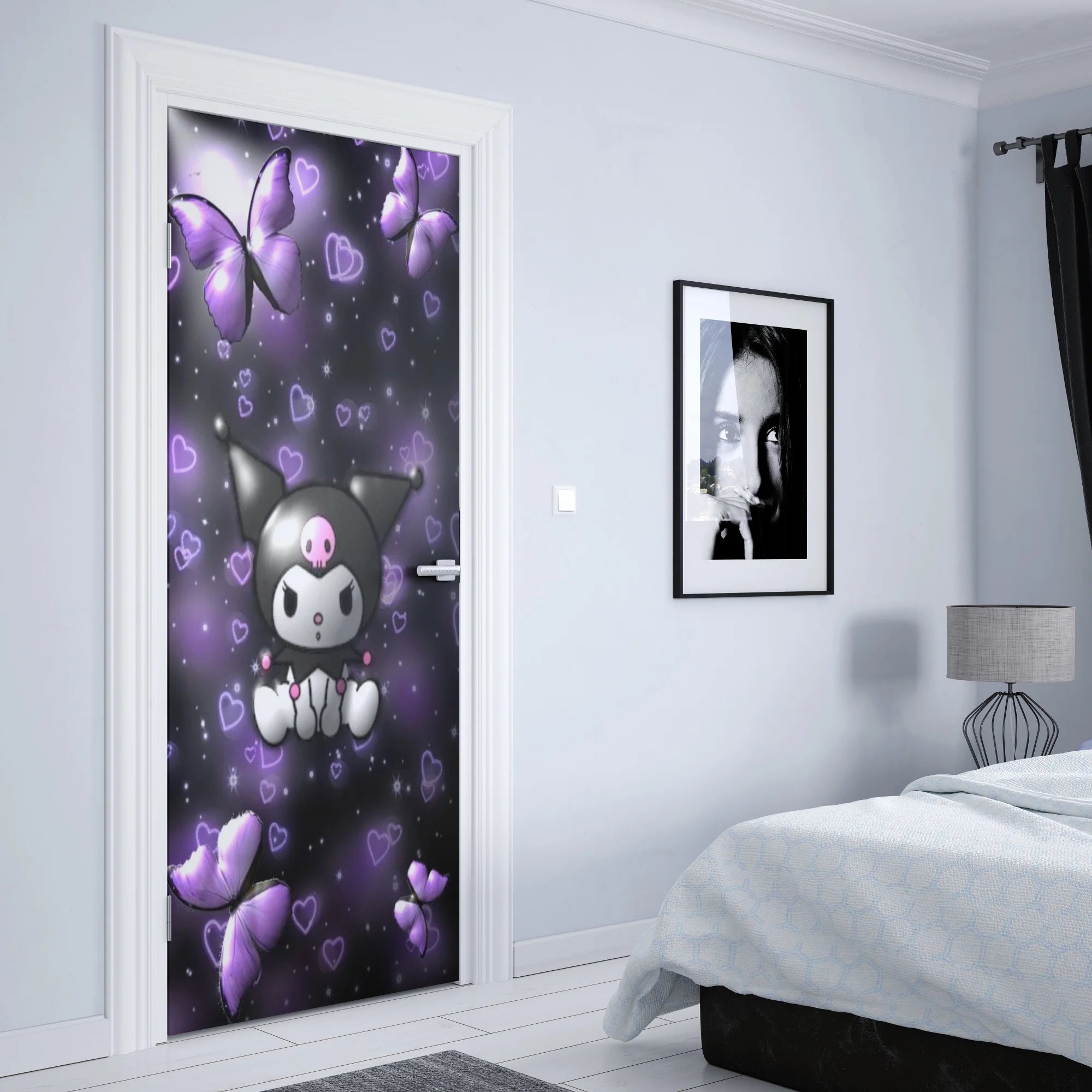 Kawaii Sanrio Anime Wall Sticker - Image 29