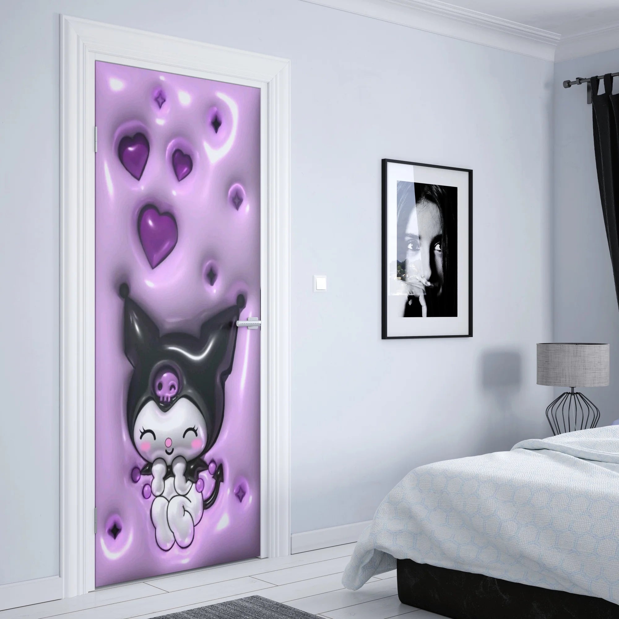 Kawaii Sanrio Anime Wall Sticker - Image 25