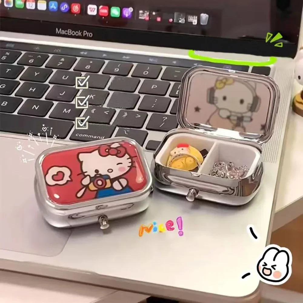 Sanrio Hello Kitty Kawaii Pill Box - Image 3