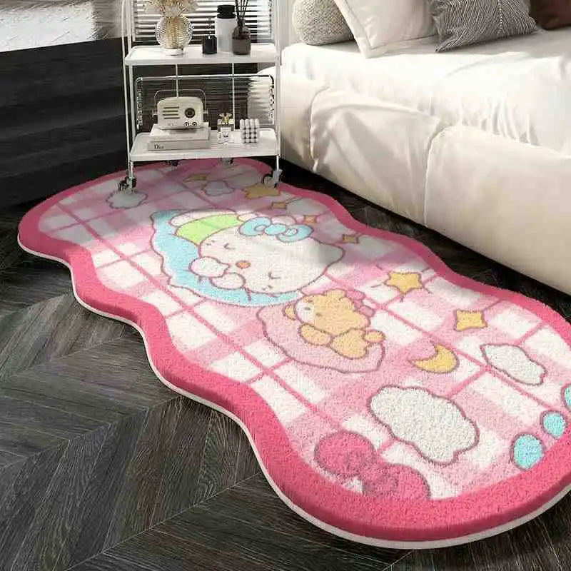 Sanrio Hello Kitty Bedroom Window Stain-Resistant Carpet - Image 7
