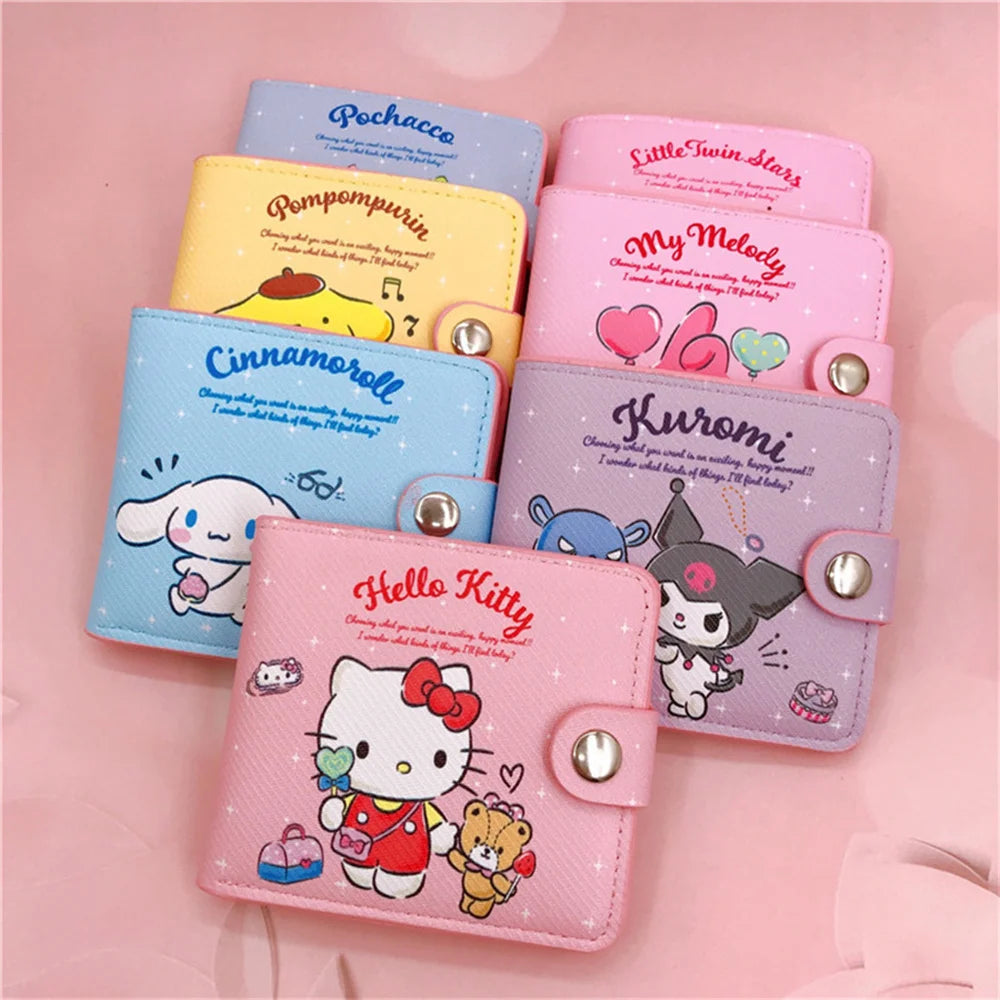 Kawaii Sanrio Coin Purse & Card Holder Wallet - Image 3