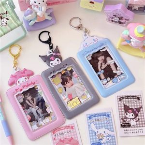 Kawaii Sanrio Card Holder Keychain