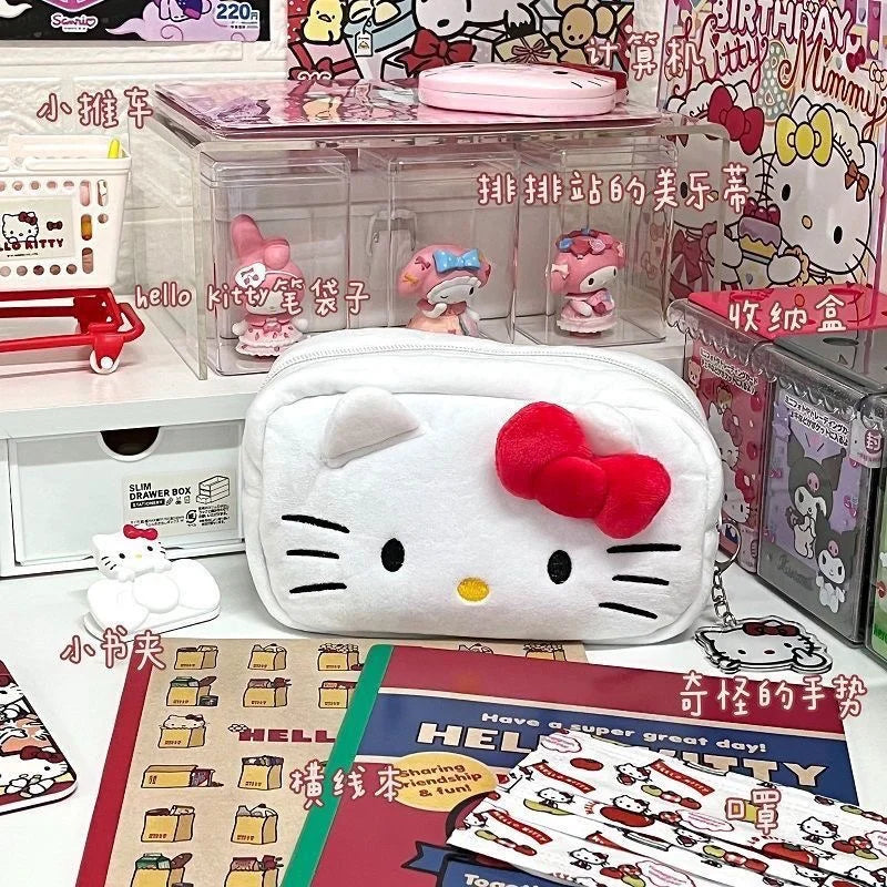 Hello Kitty Sanrio Pochacco Plush Pencil Case - Image 7