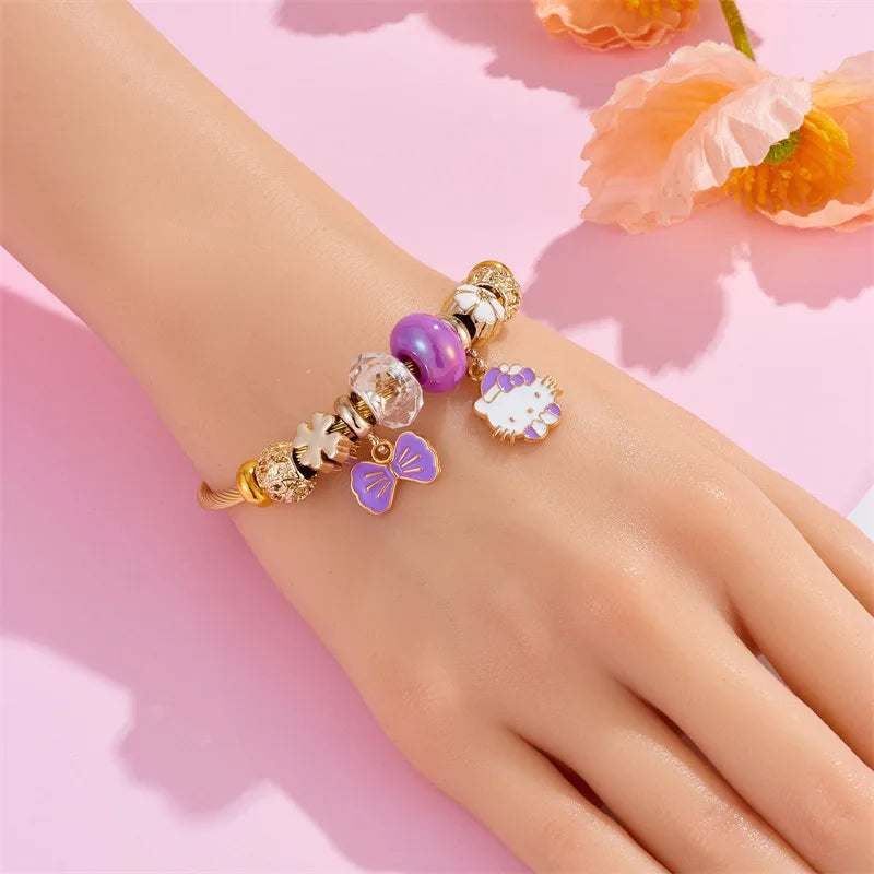 Sanrio Hello Kitty Bowknot Charm Bracelets - Image 4