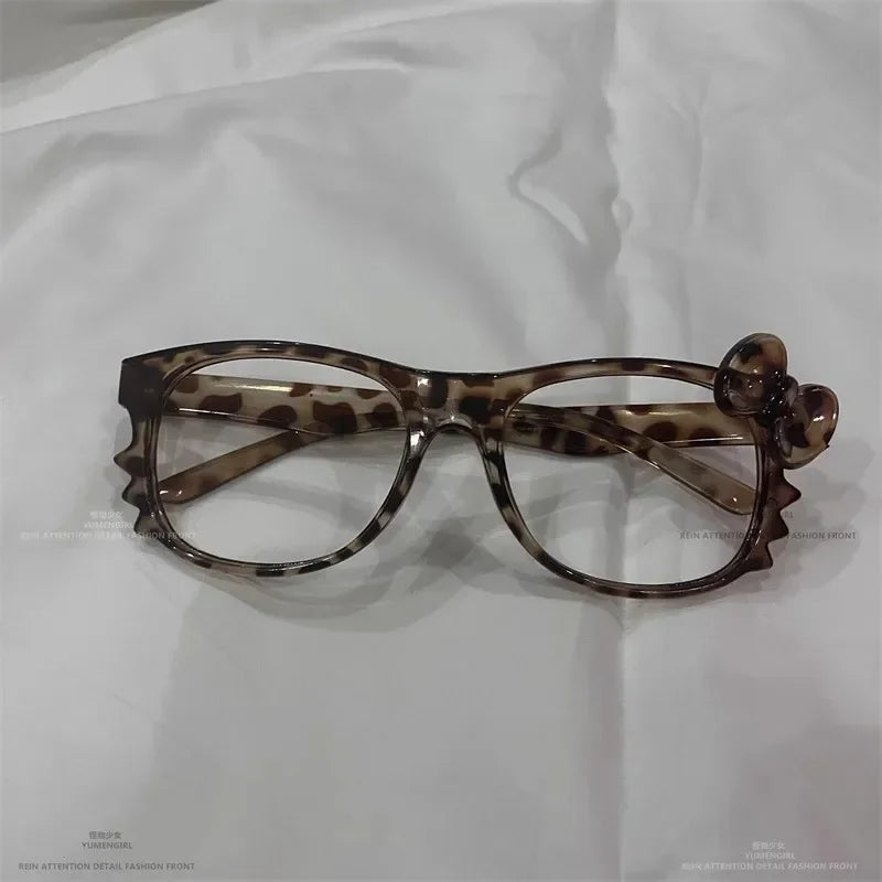 Hello Kitty Leopard Eyeglasses Frame - Image 7