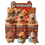 6Pcs Blind Box Capybara Animal Figure Set