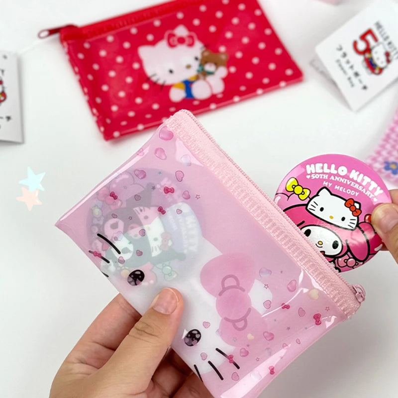 Hello Kitty 50th Anniversary PVC Waterproof Storage Bag - Image 4