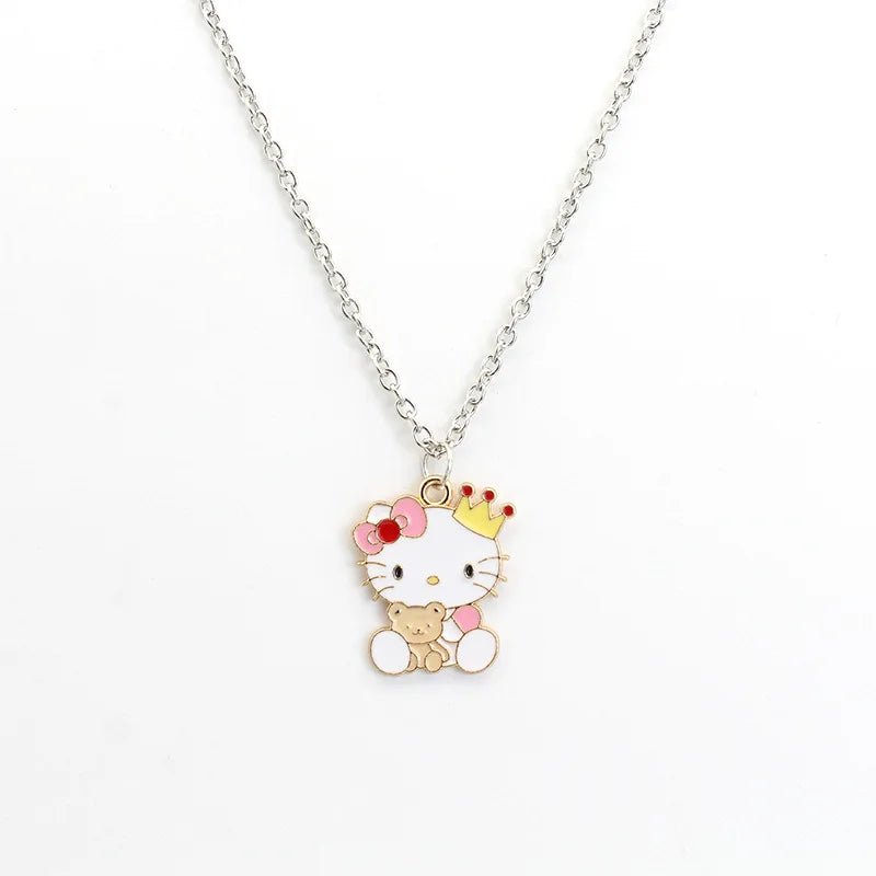 Lovely Hello Kitty Cartoon Necklace - Image 5
