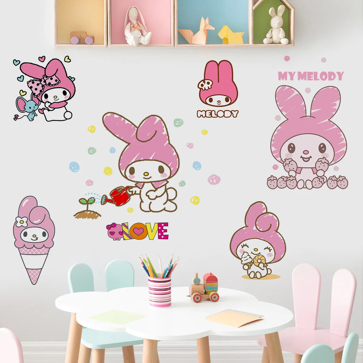 Sanrio Series Decorative Stickers