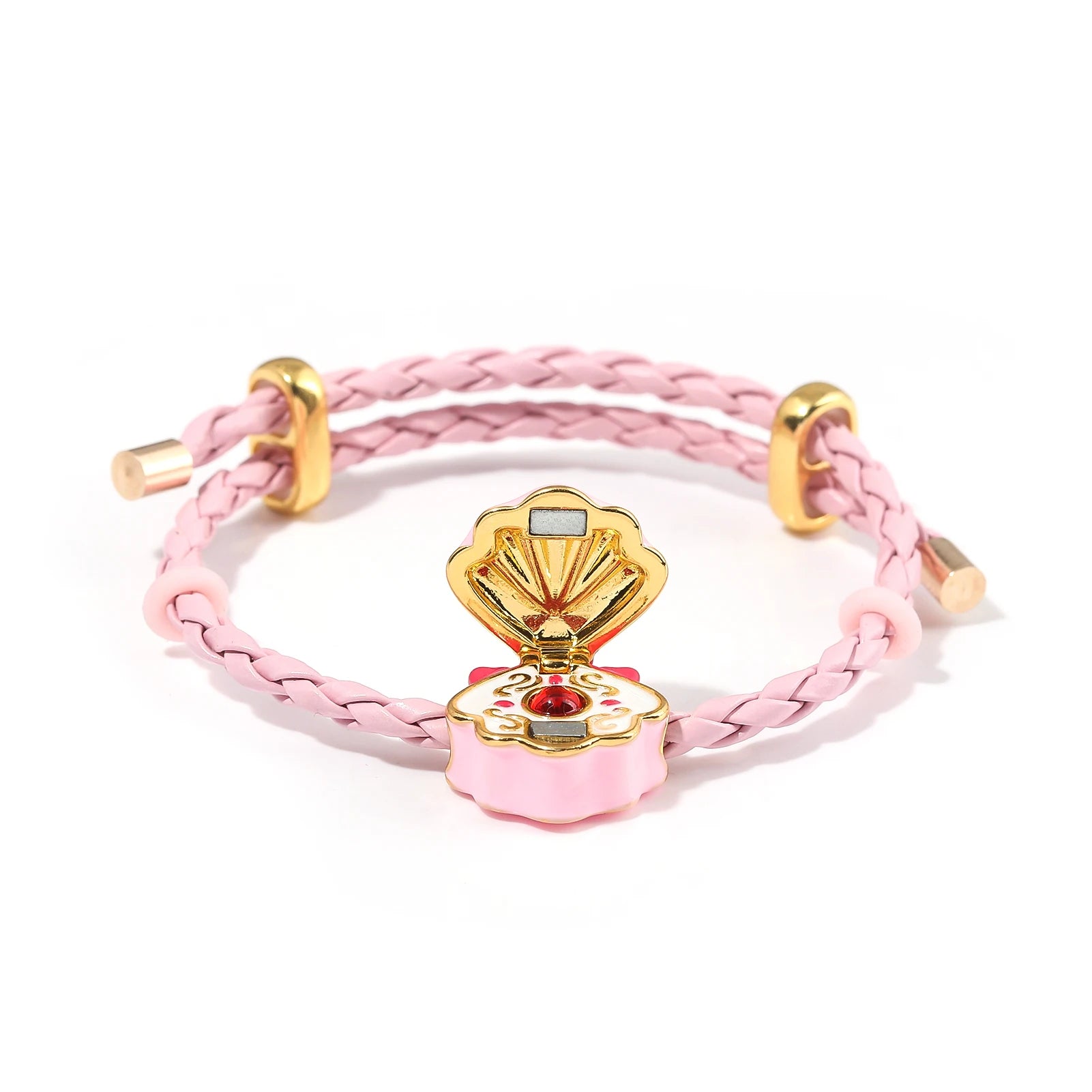 Mermaid Melody Pink Beaded Bracelet