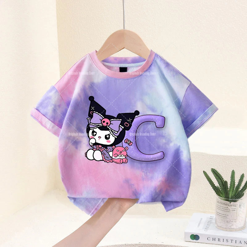 Kuromi Sanrio Kids T-Shirt - Image 15