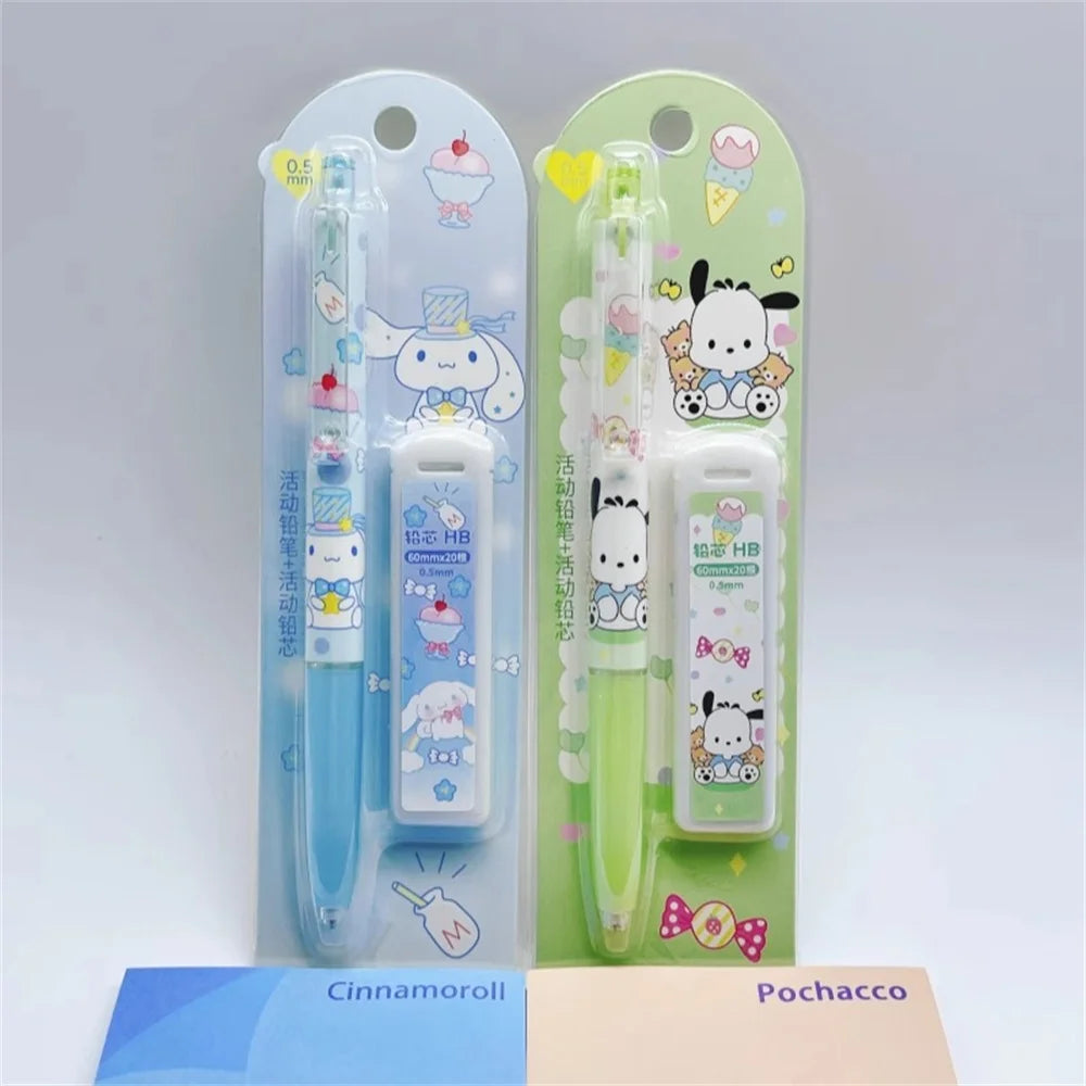 Sanrio Cartoon Mechanical Pencil Set - Image 3