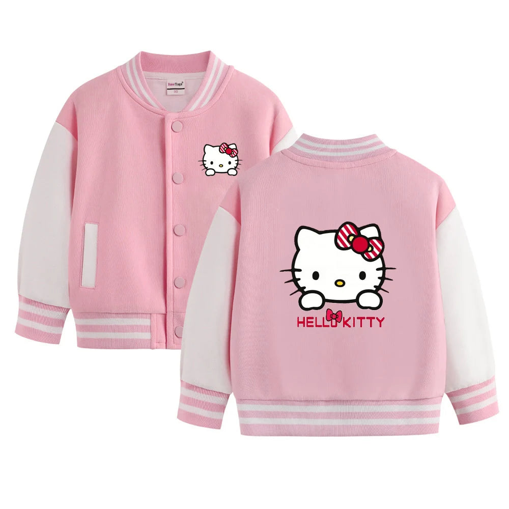 New Sanrio Kids Baseball Jacket - Image 13