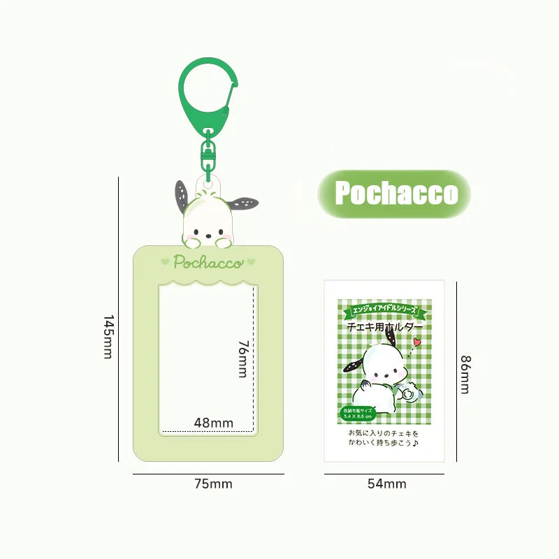 Kawaii Sanrio Hello Kitty Card Holder Keychain - Image 8