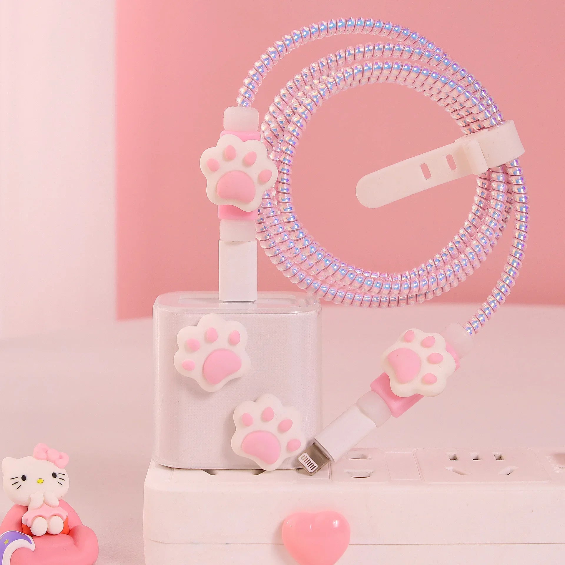 Sanrio Anime Anti-Breaking Apple Data Cable & Protective Case - Image 9