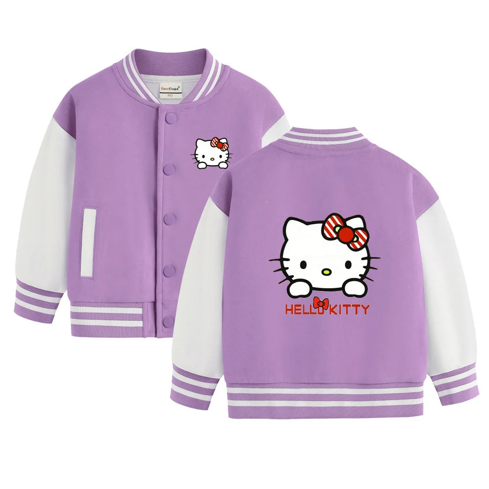 New Sanrio Kids Baseball Jacket - Image 14