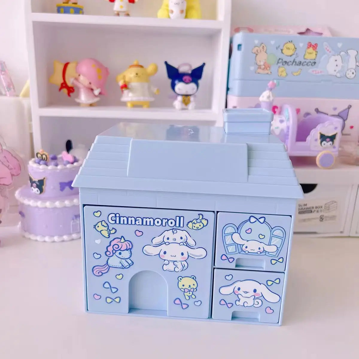 Sanrio Hello Kitty Desktop Jewelry & Pen Holder Box - Image 11