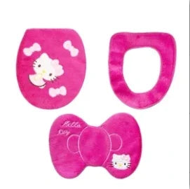 Sanrio Hello Kitty Toilet Seat Cushion 3-Piece Set - Image 10