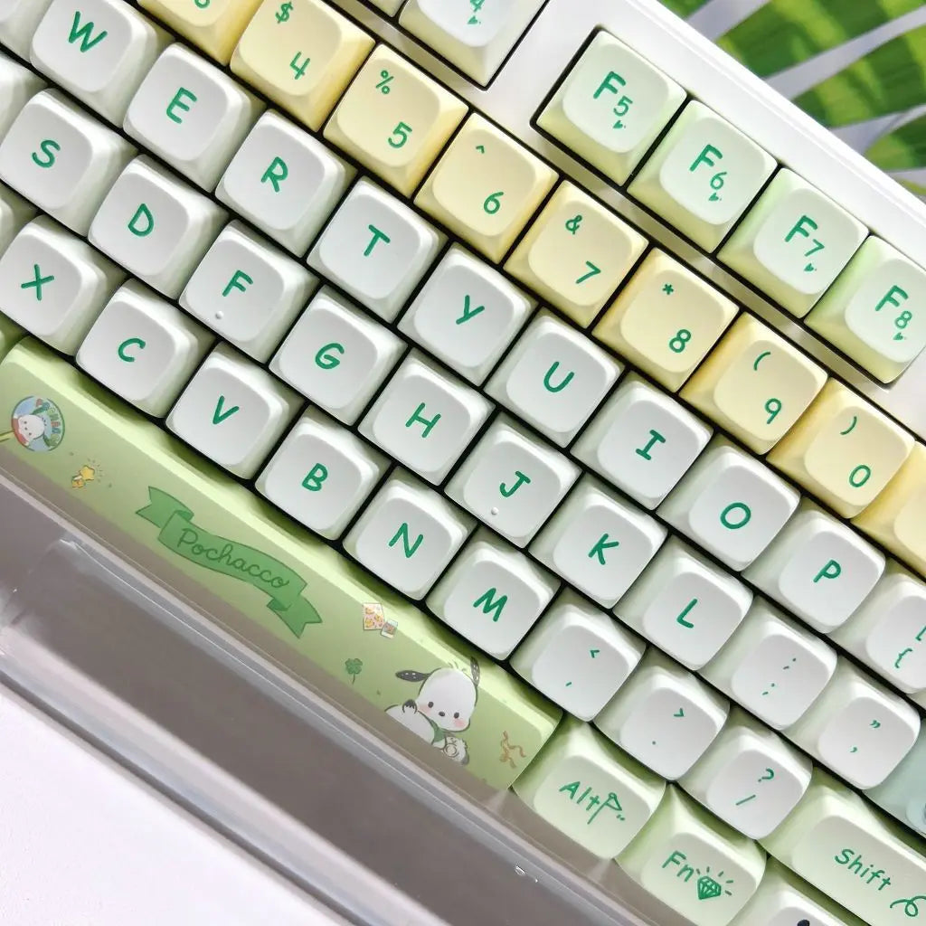 Sanrio Anime Kawaii Pochacco Keycap Set - Image 2