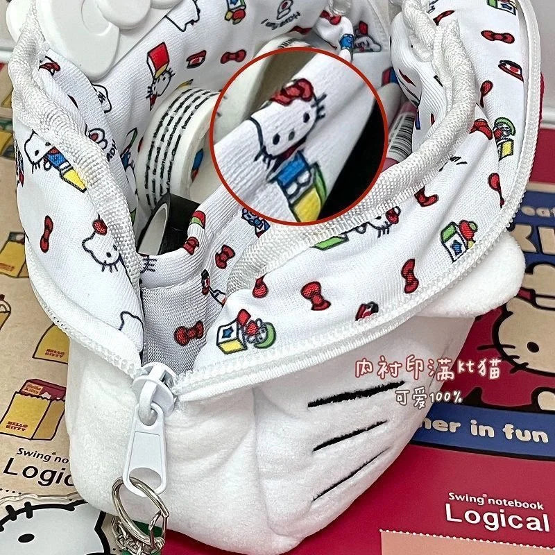 Hello Kitty Sanrio Pochacco Plush Pencil Case - Image 3