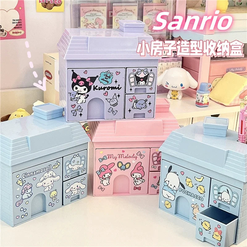Sanrio Hello Kitty Desktop Jewelry & Pen Holder Box