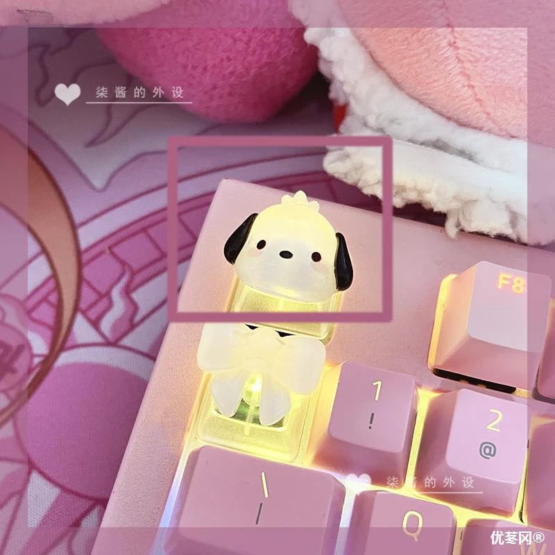 Sanrio Translucent Mechanical Keyboard Keycaps - Image 3