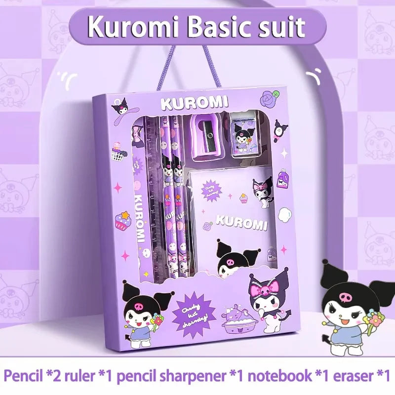 Kuromi, My Melody & Cinnamoroll Stationery Gift Box - Image 4