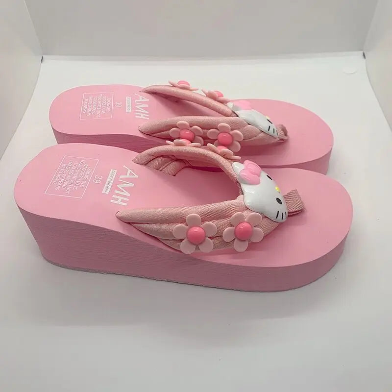 Sanrio Hello Kitty & Melody Trend Flip Flops - Image 2