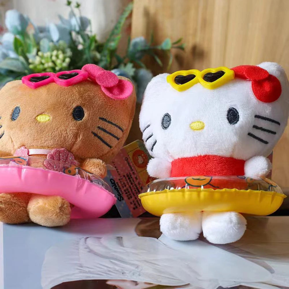 Sanrio Hello Kitty Plush Swim Ring Pendant - Image 6